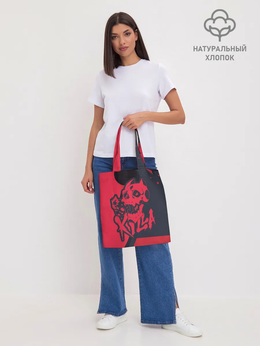 Шоппер база / KILLA красная