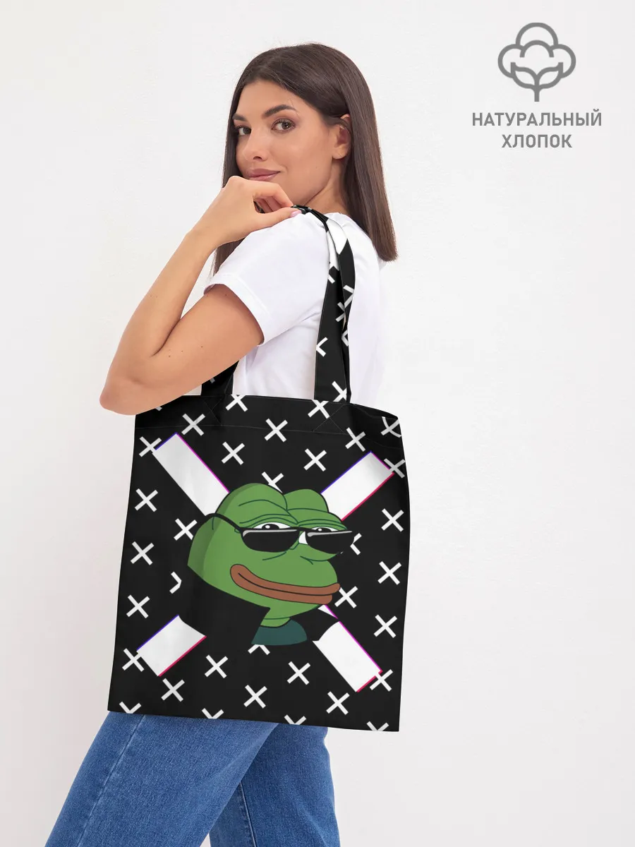 Шоппер база / Pepe в очках EZ