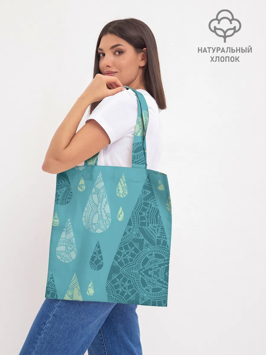 Шоппер база / Лесной узор