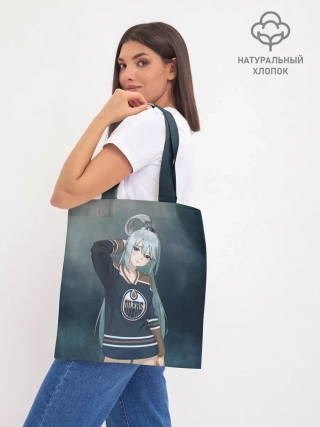 Шоппер база / АКВА в свитшоте