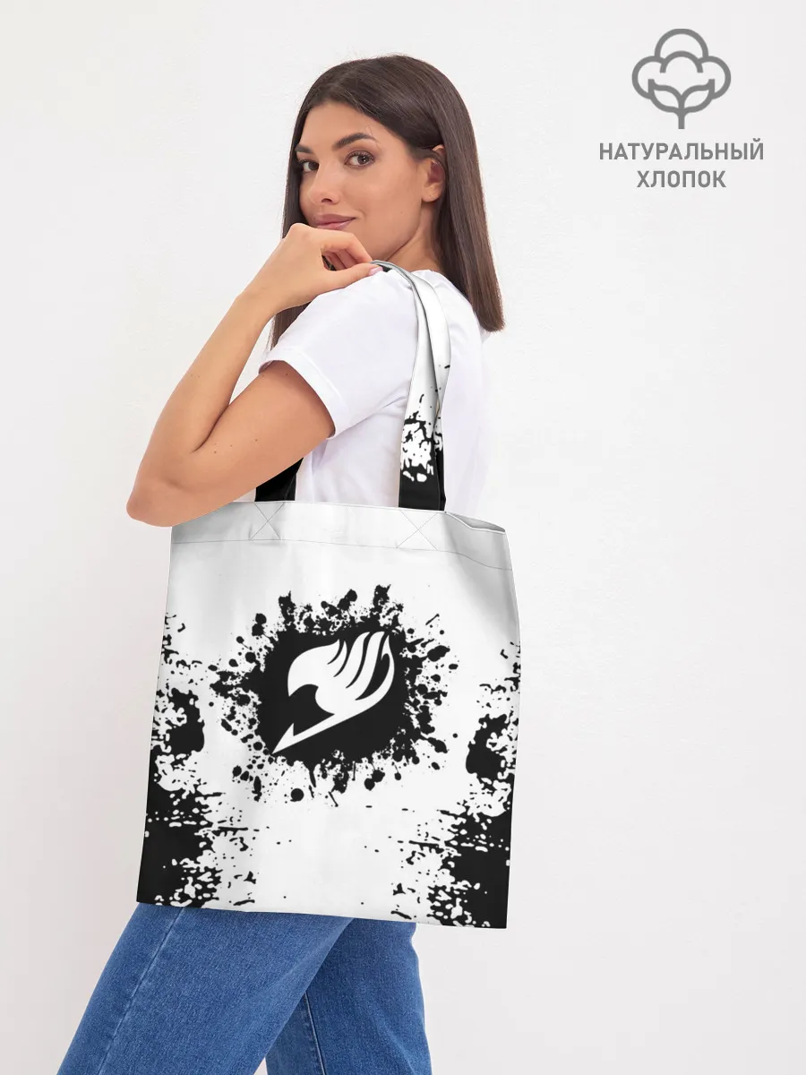 Шоппер база / Хвост Феи монохромный