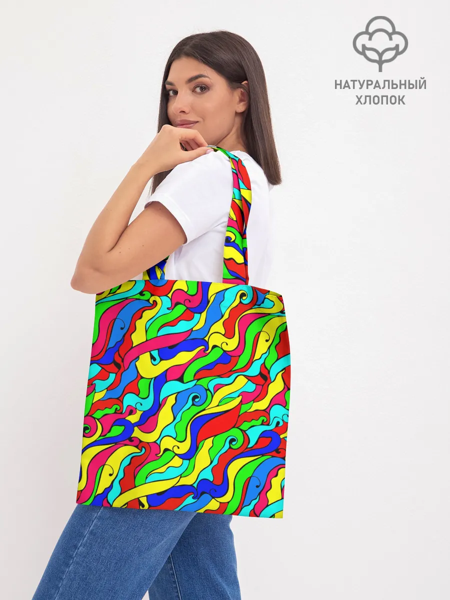 Шоппер база / Красочные узоры/абстракционизм