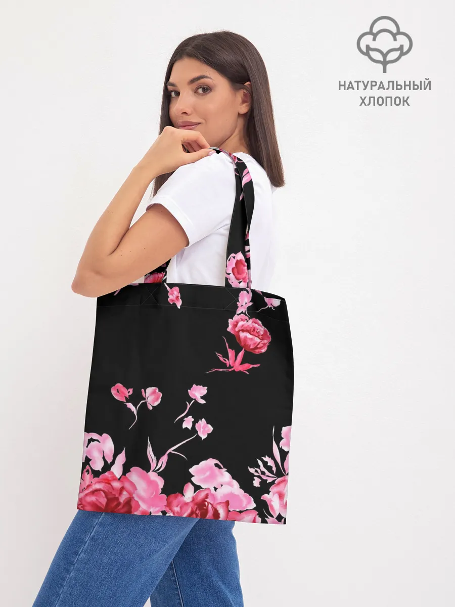 Шоппер база / Яркие розы