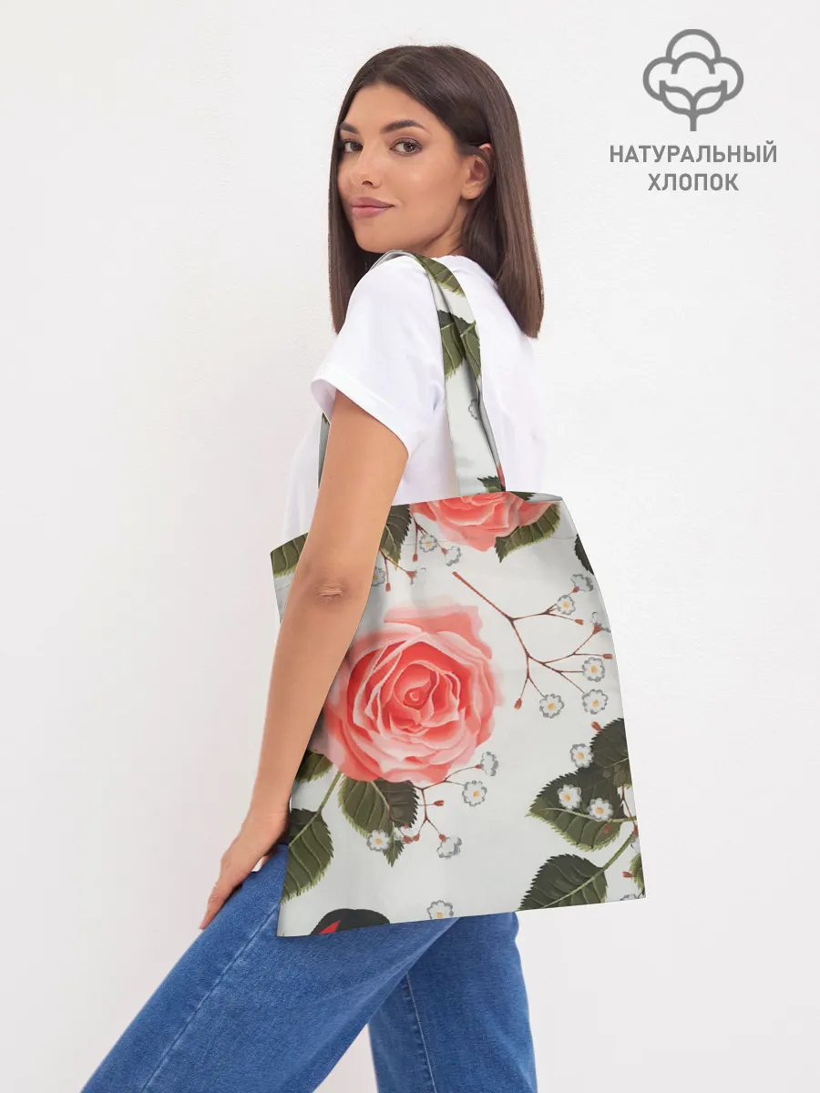 Шоппер база / Нежные розы