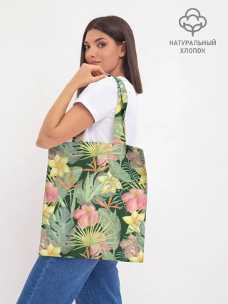 Шоппер база / Тропические растения и цветы