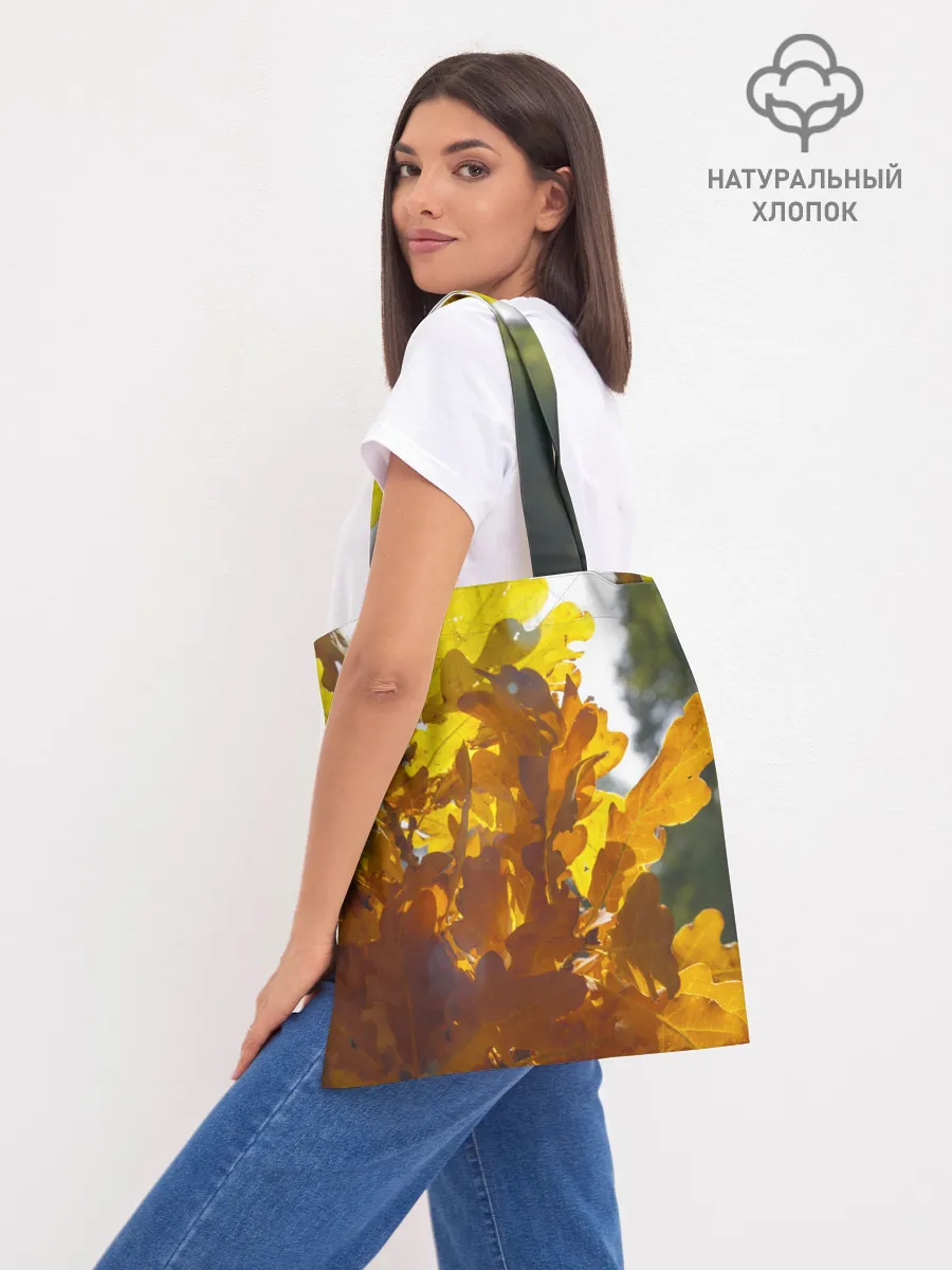 Шоппер база / Букет из осенних листьев