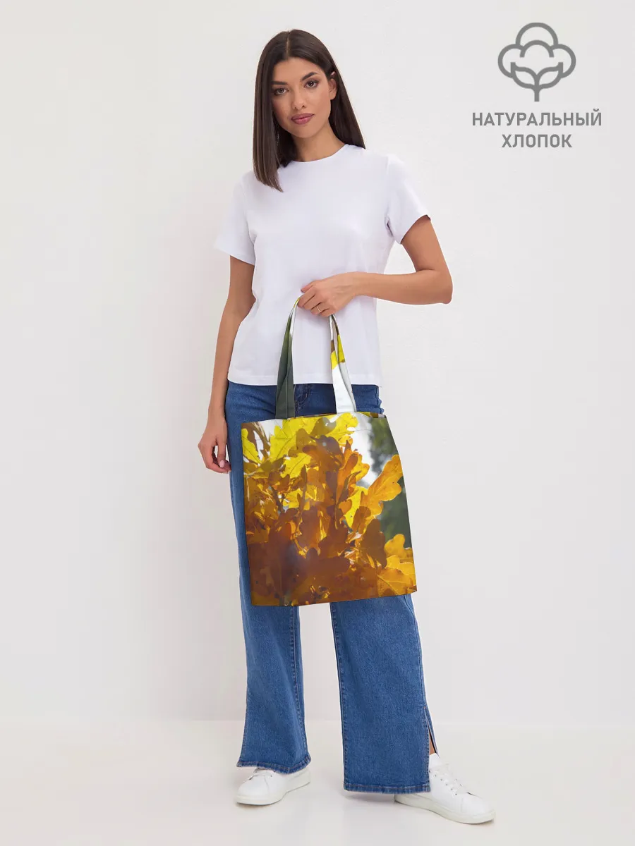 Шоппер база / Букет из осенних листьев