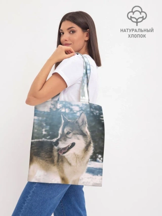 Шоппер база / Волк и снег