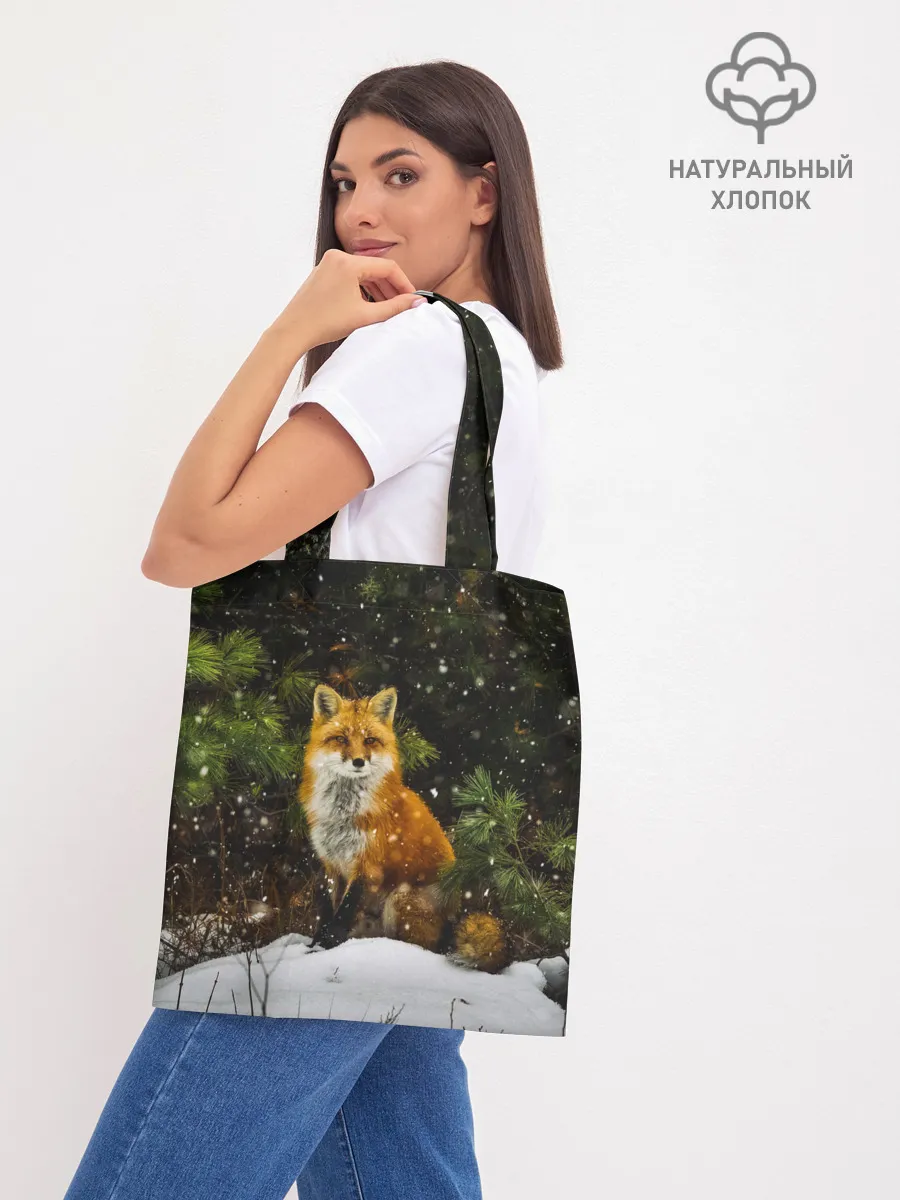 Шоппер база / Лиса и снег