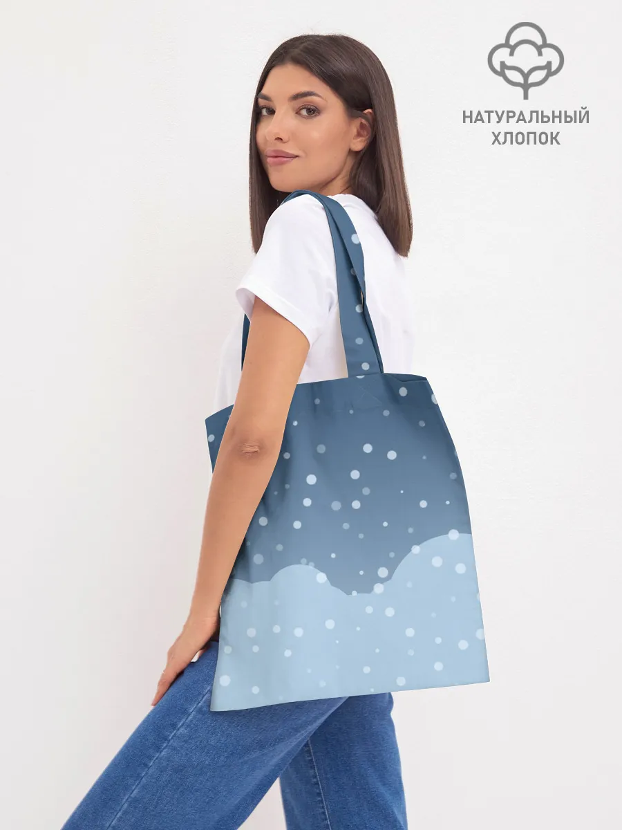 Шоппер база / Новогодний Пикачу