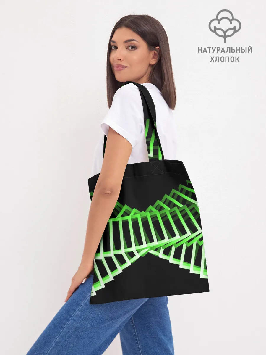 Шоппер база / Неоновые квадраты