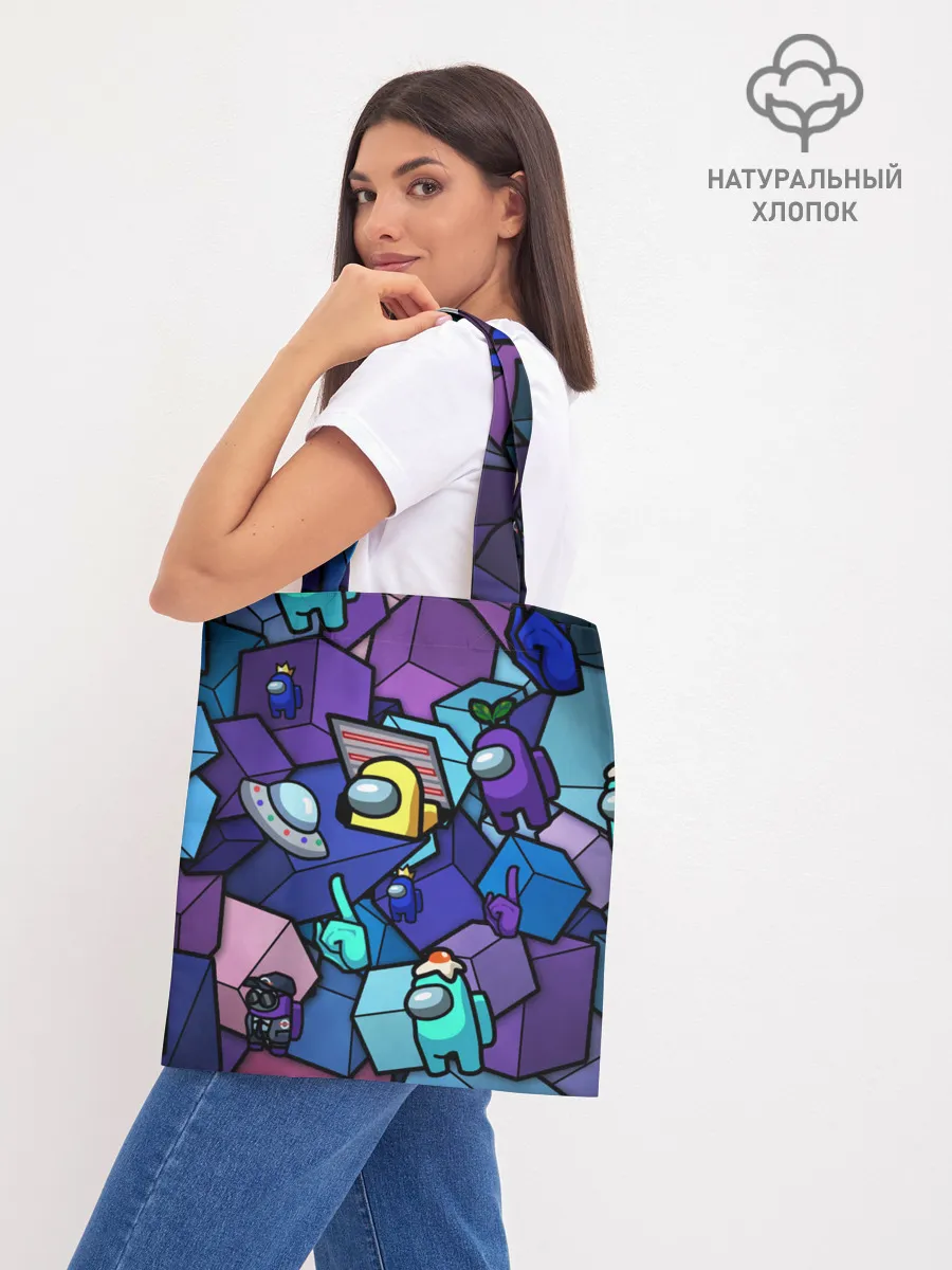 Шоппер база / Among Us кубики