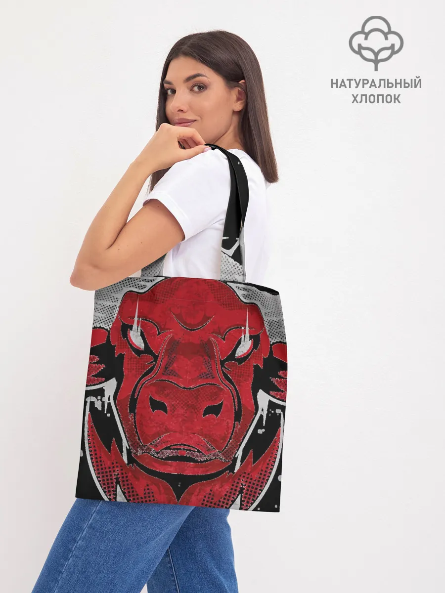 Шоппер база / Красный бык