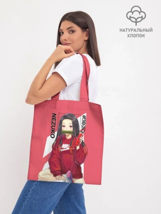 Шоппер база / Незуко коралловый