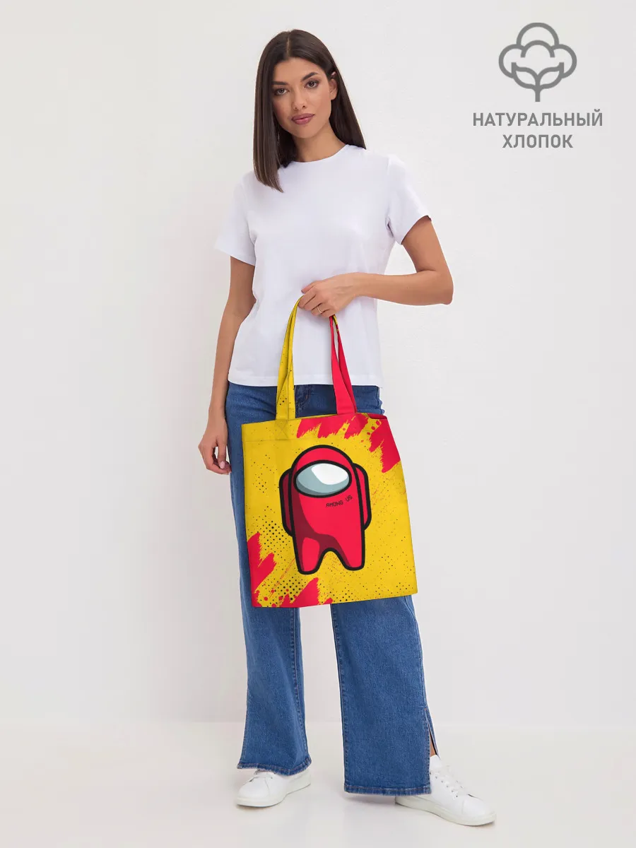 Шоппер база / AMONG US - КРАСНЫЙ