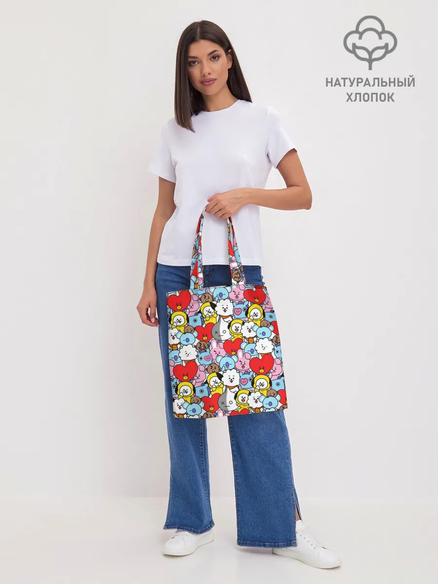 Шоппер база / BT21 / BTS