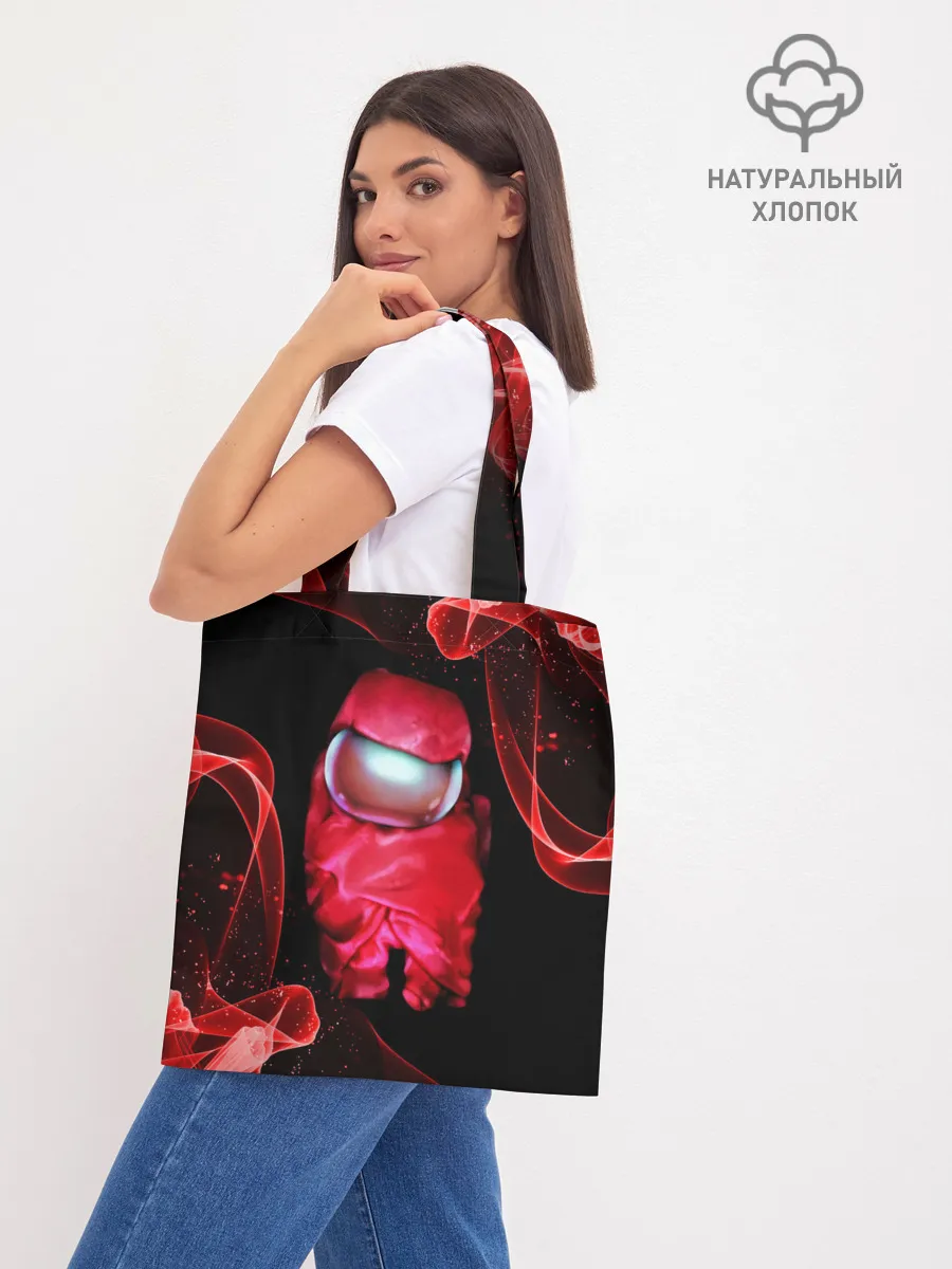 Шоппер база / AMONG US - КРАСНЫЙ