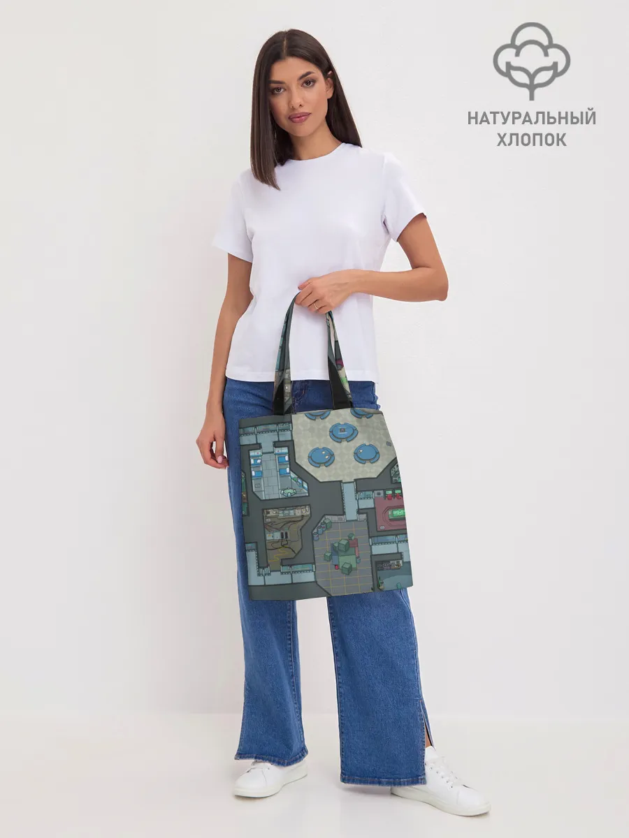 Шоппер база / AMONG US - КАРТА