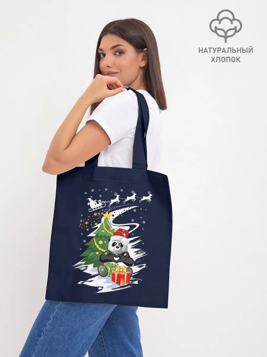 Шоппер база / Рождественская Панда