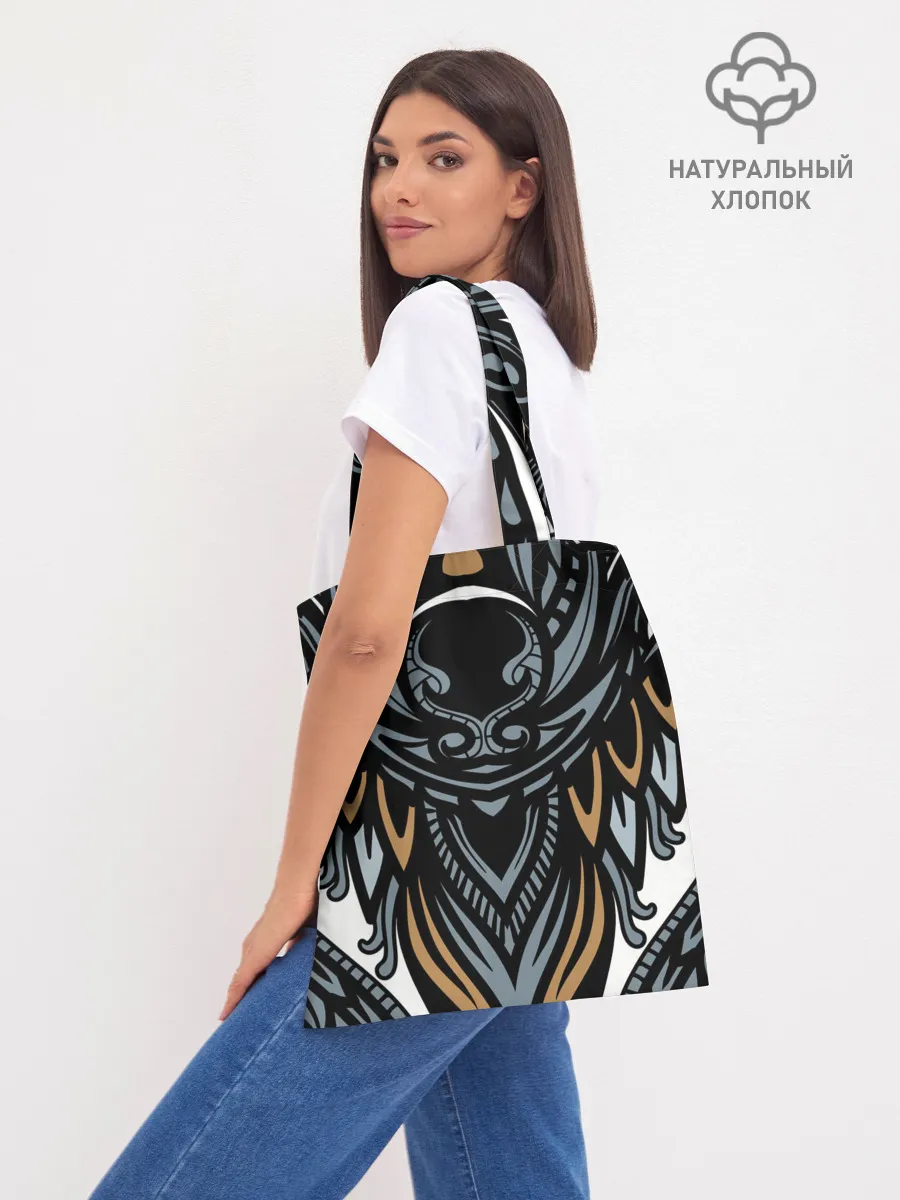 Шоппер база / Рисунок лиса