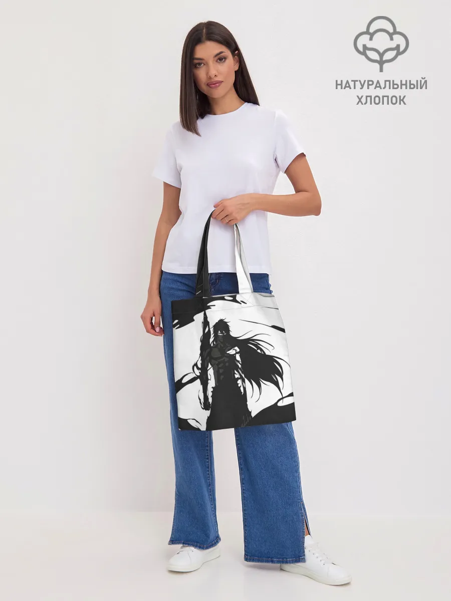 Шоппер база / Bleach black & white