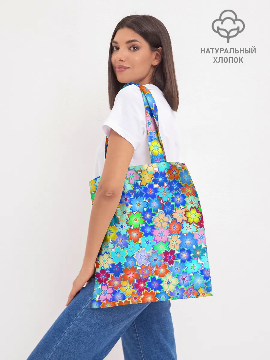 Шоппер база / Цветы весны