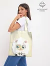 Шоппер база / Мультяшная овечка облако