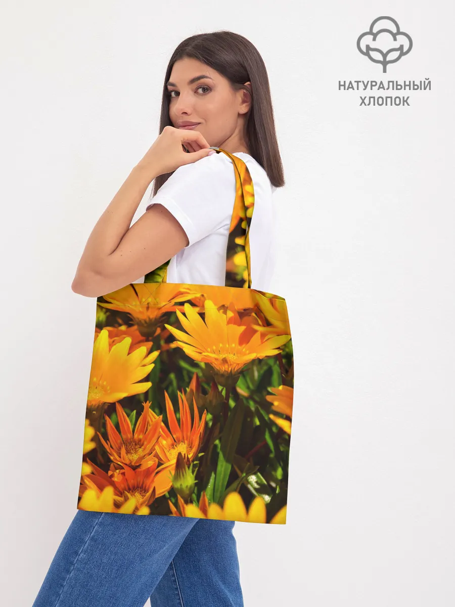 Шоппер база / Желтый цвет весны