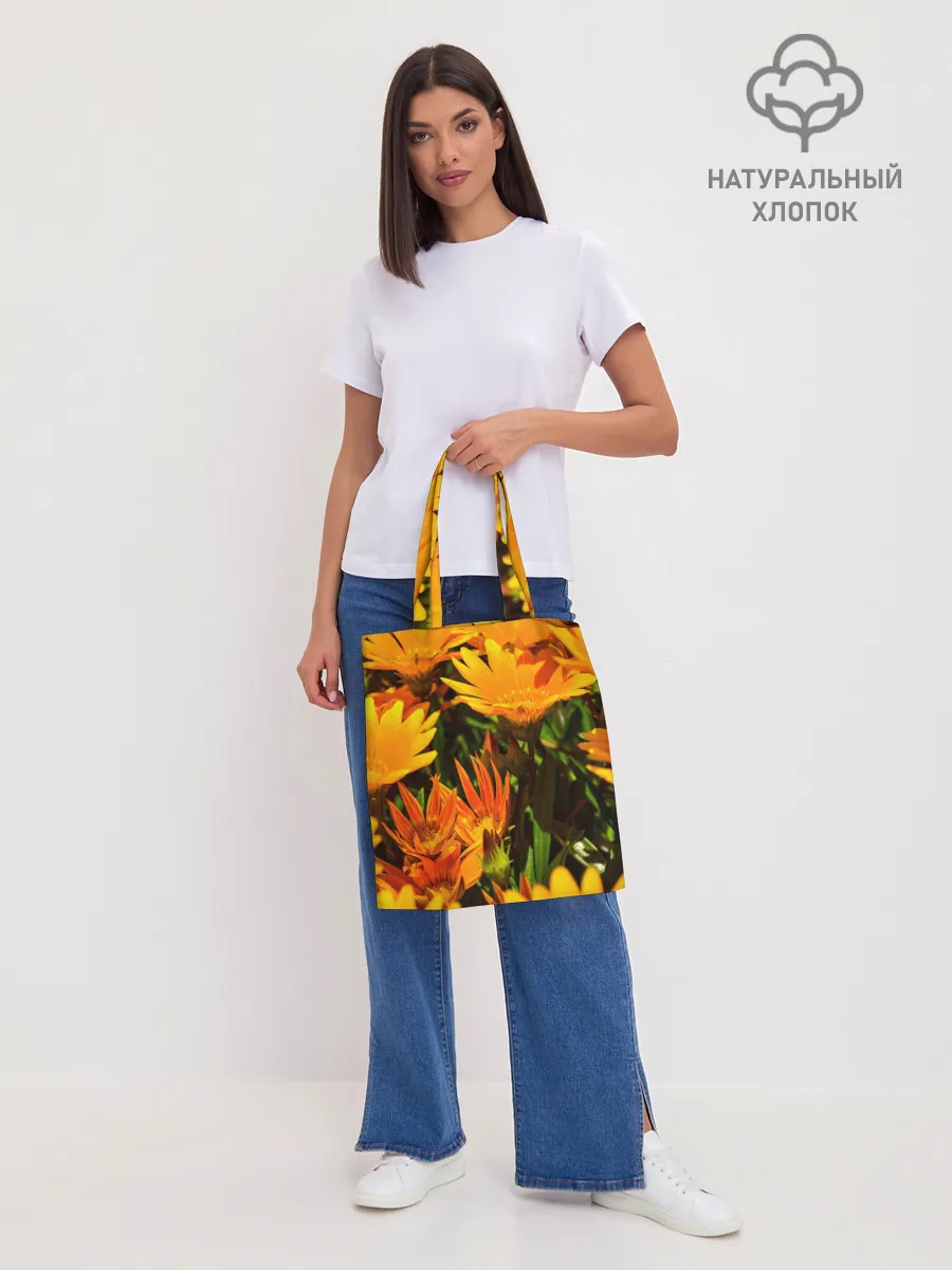 Шоппер база / Желтый цвет весны