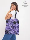 Шоппер база / Фиолетовый цвет весны
