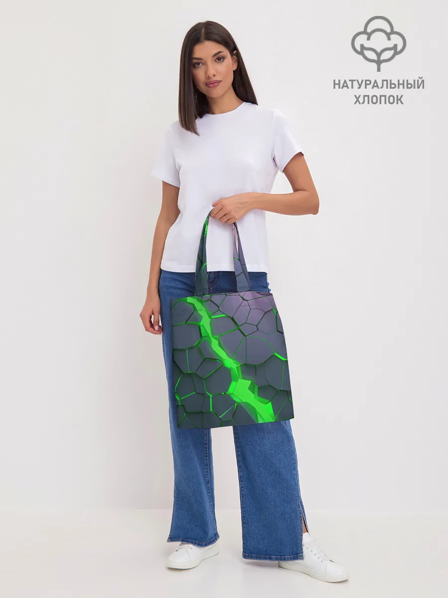Шоппер база / ЗЕЛЕНЫЙ РАЗЛОМ | 3Д РАЗЛОМ