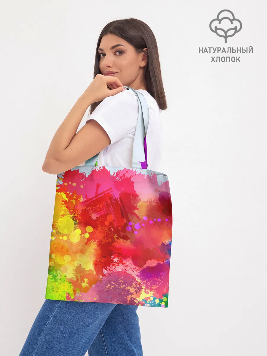 Шоппер база / брызги краски