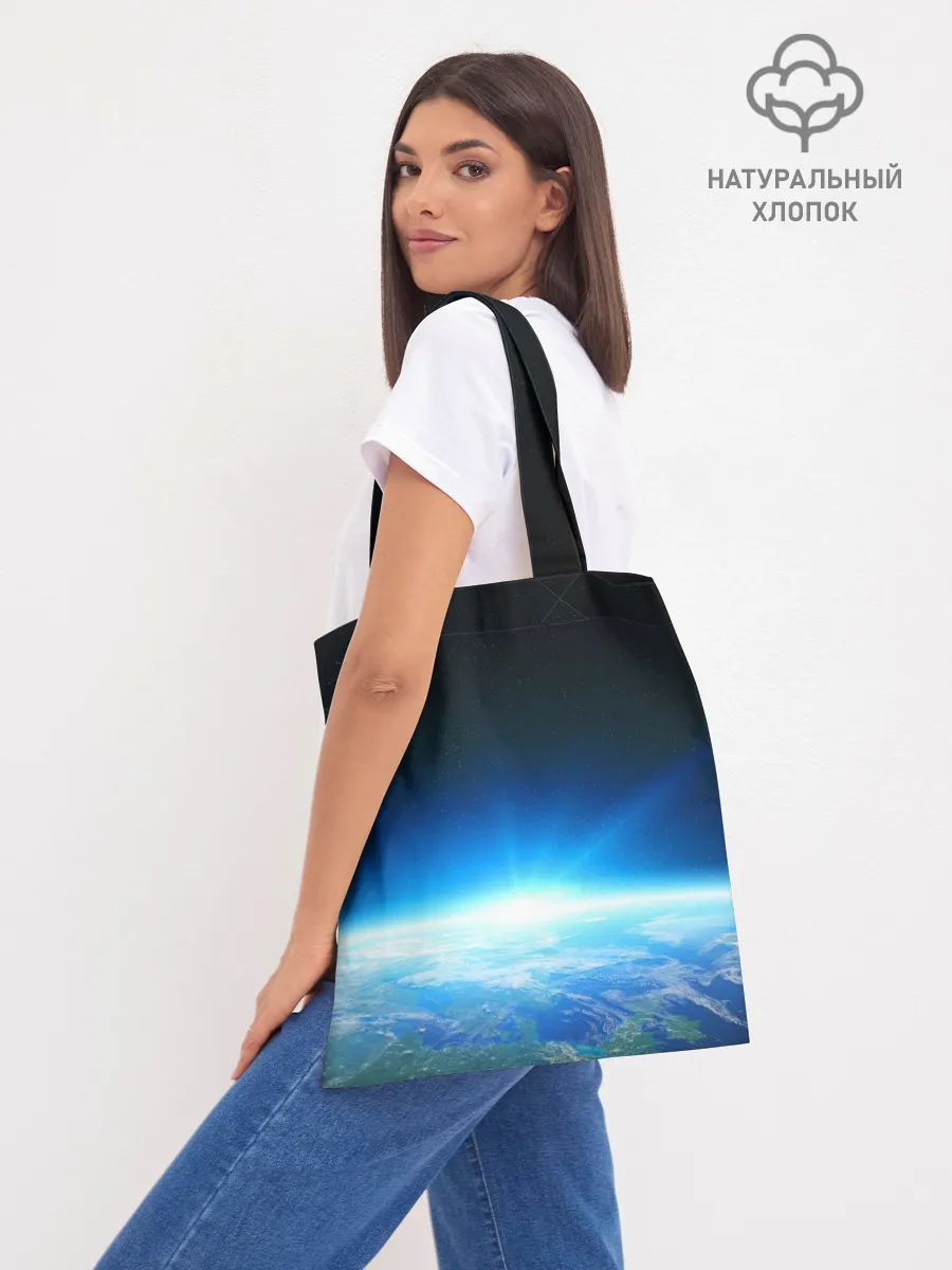 Шоппер база / Земля в иллюминаторе | ТЕКС