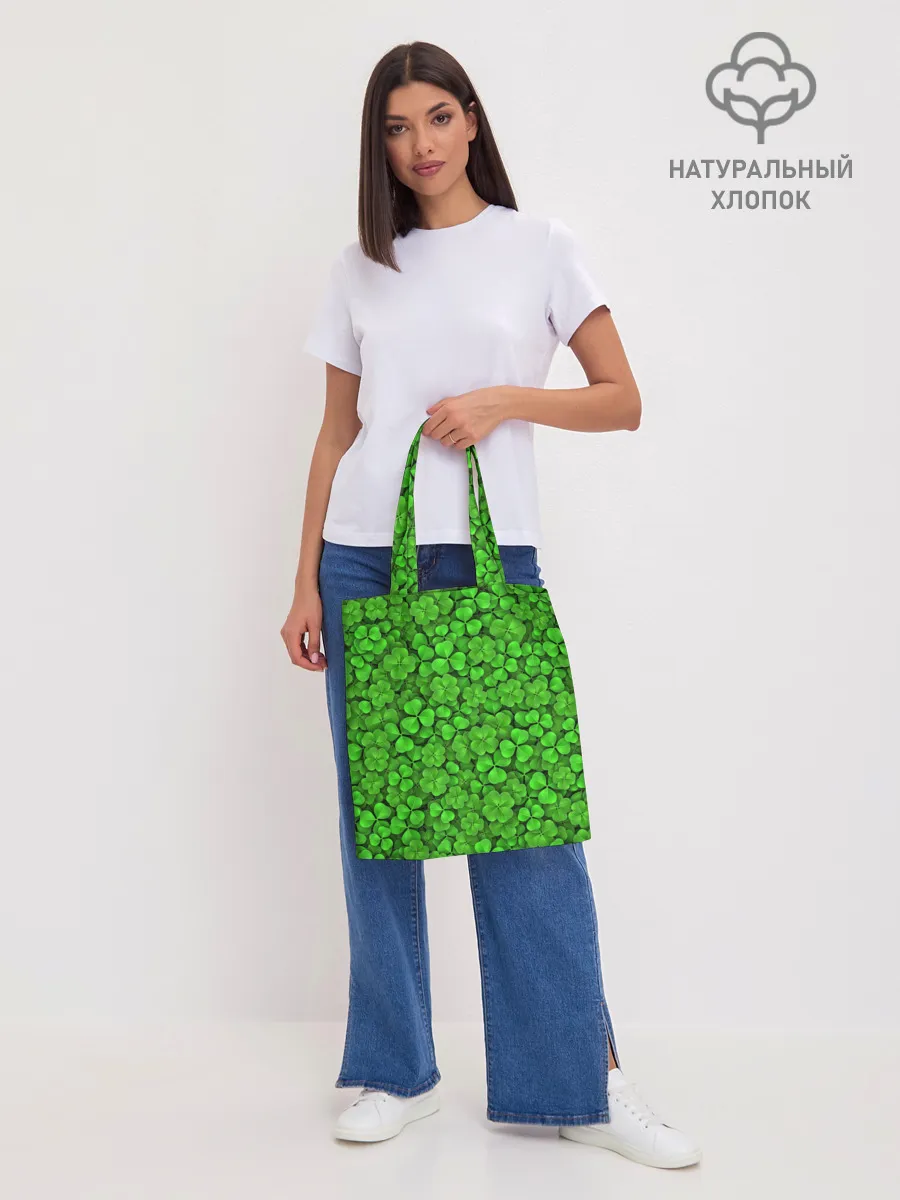 Шоппер база / Зелёный клевер