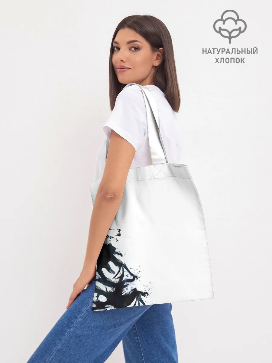 Шоппер база / Kaneki Ken белая акварель