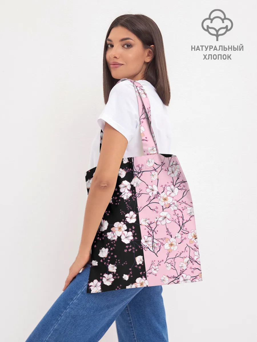 Шоппер база / САКУРА | SAKURA | ВИШНЯ