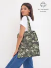Шоппер база / Камуфляж с клевером