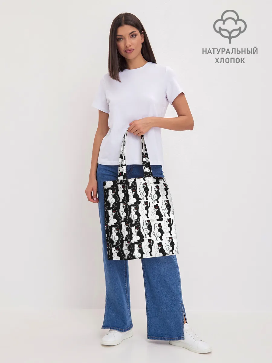 Шоппер база / MONOKUMA / МОНОКУМА ПАТТЕРН