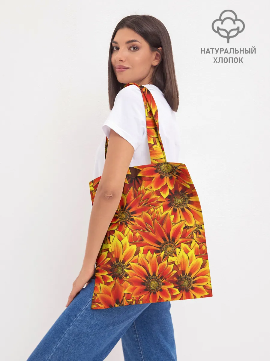 Шоппер база / ЦВЕТОЧНЫЙ ОРНАМЕНТ