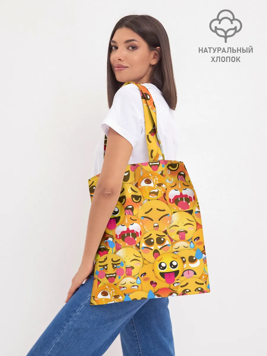 Шоппер база / Ахегао эмодзи паттерн