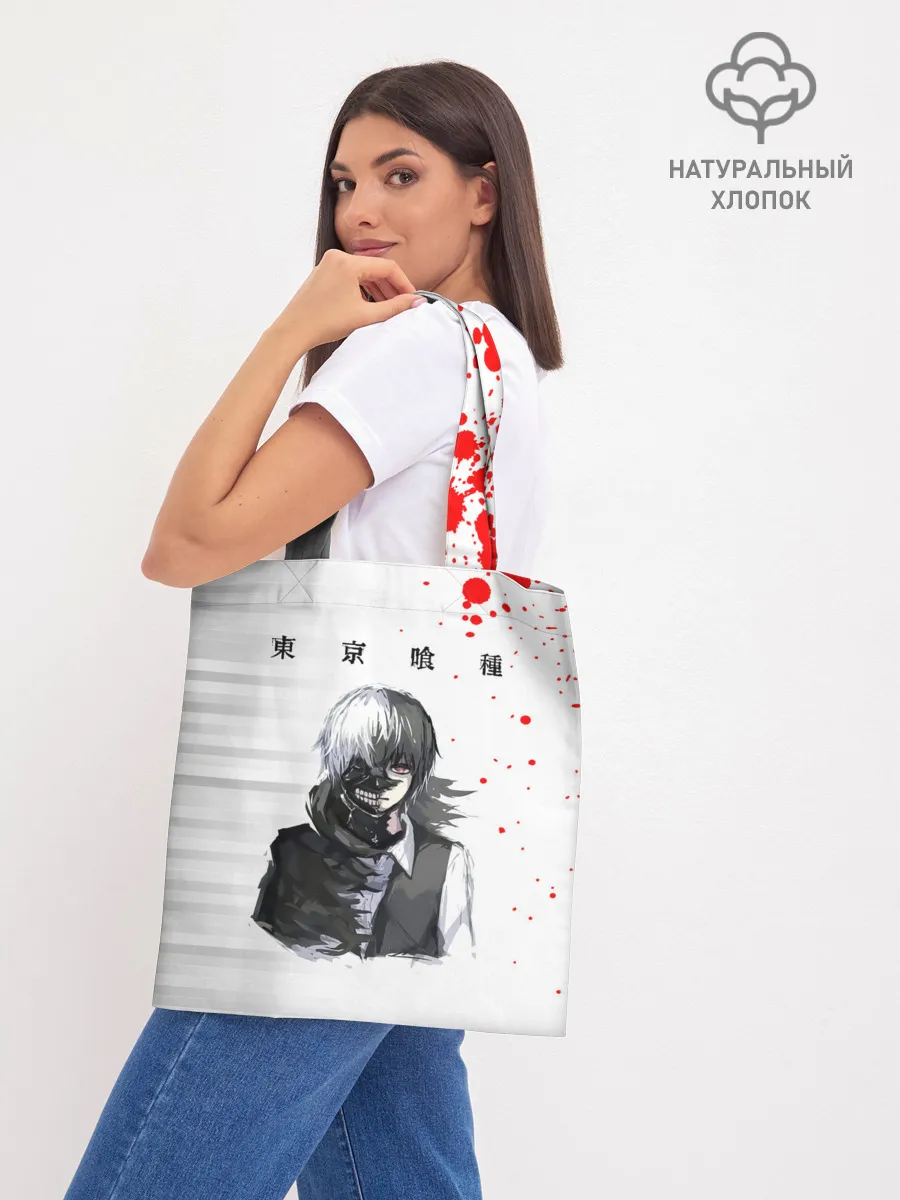 Шоппер база / Kaneki Ken красные капли
