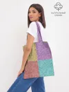 Шоппер база / Burlap Patchwork