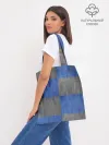 Шоппер база / Denim Patchwork