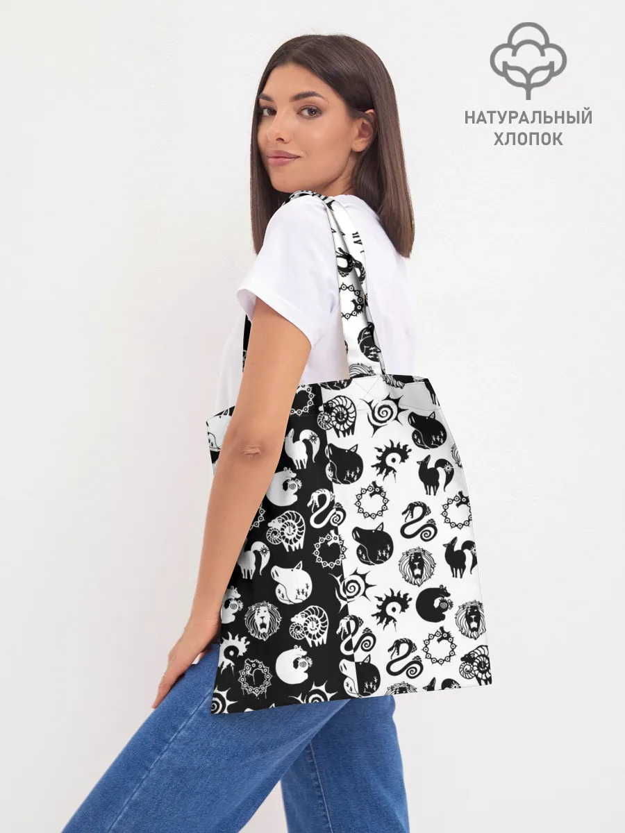 Шоппер база / ЭМБЛЕМЫ 7 СМЕРТНЫХ ГРЕХОВ