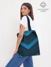 Шоппер база / 3D luxury blue abstract
