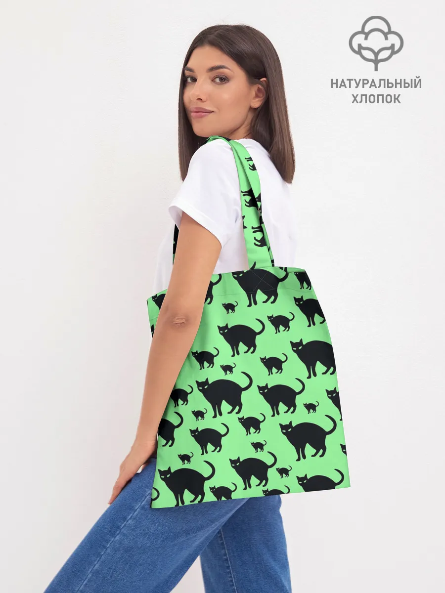 Шоппер база / Кошачий фон