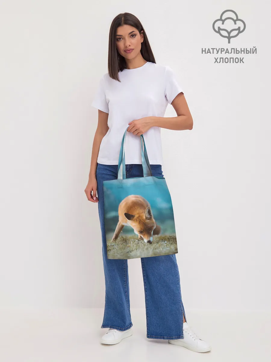 Шоппер база / Милая лисичка