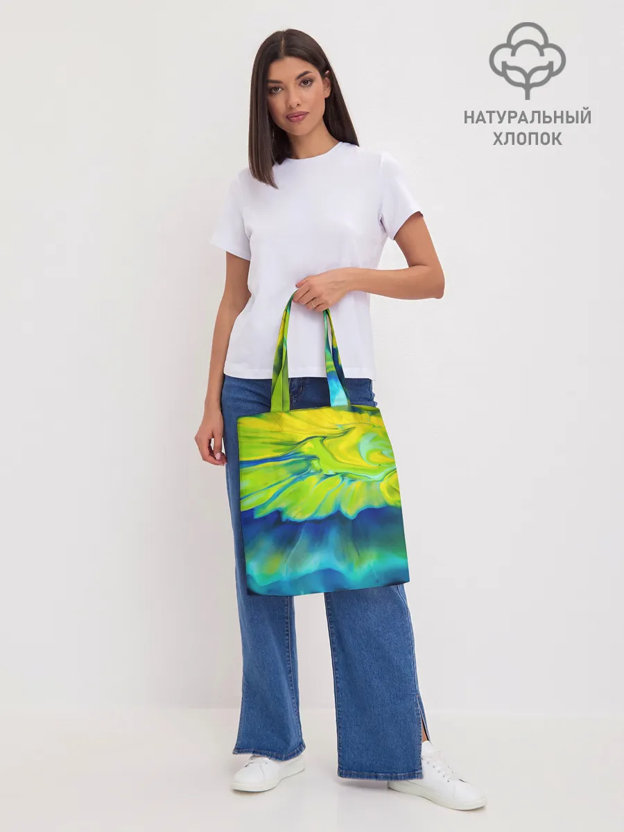 Шоппер база / Разводы яркой краски