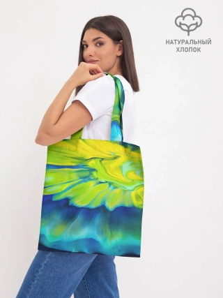 Шоппер база / Разводы яркой краски