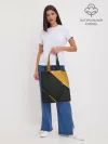 Шоппер база / 3D BLACK & GOLD